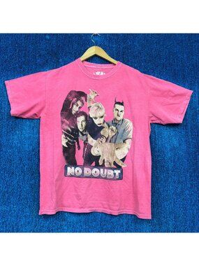 No Doubt Rock Pink T-Shirt Size M/L